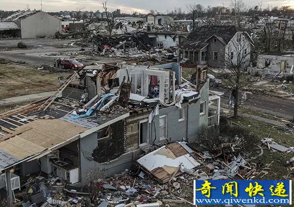 美国龙卷风灾害已造成超百人死亡
