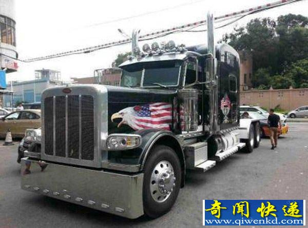 东莞老板花489万元买擎天柱原型卡车 高速路霸王