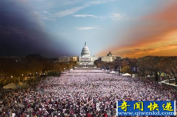 Stephen Wilkes巧妙无缝接合 一张照片展示城市昼夜交替