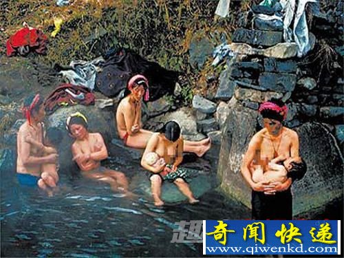 原始部落的全裸生活:"一妻多夫"