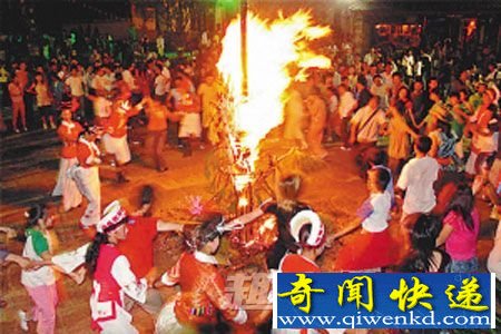 阿细祭火节:一生都与火结缘的彝族神秘圣典