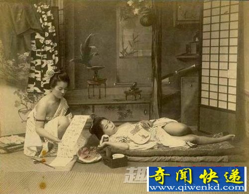 揭秘古代日本妓院的三个级别
