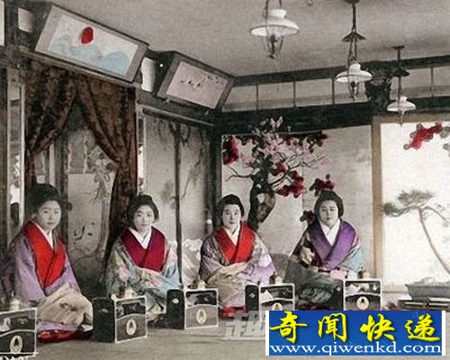揭秘古代日本妓院的三个级别