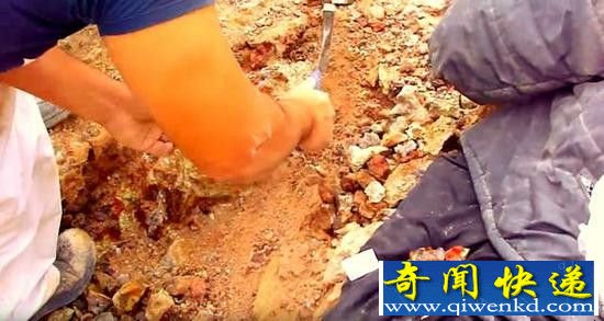 男子山中寻宝竟然发现了宝藏?惊呆了