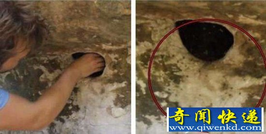 男子发现隐秘的石洞 被里面的东西吓死了!