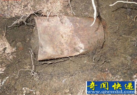 男子寻宝挖到神秘铁罐 里面竟是它震惊!