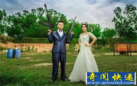 开抢庆祝打死邻居 乐极生悲婚礼一秒变枪战
