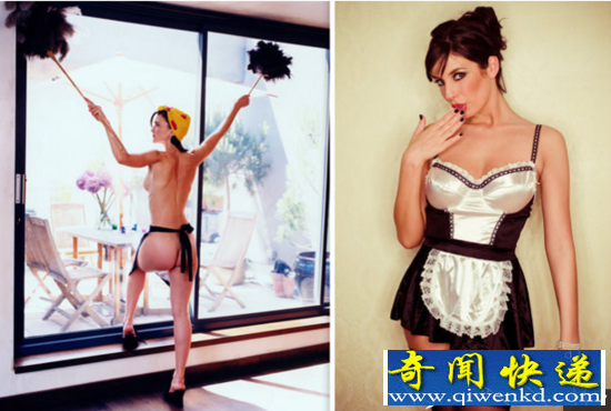 保洁公司让美女清洁工脱光了上门打扫 场面香艳