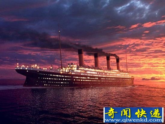 泰坦尼克号遭遇了不明潜水物?