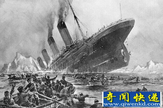 泰坦尼克号遭遇了不明潜水物?
