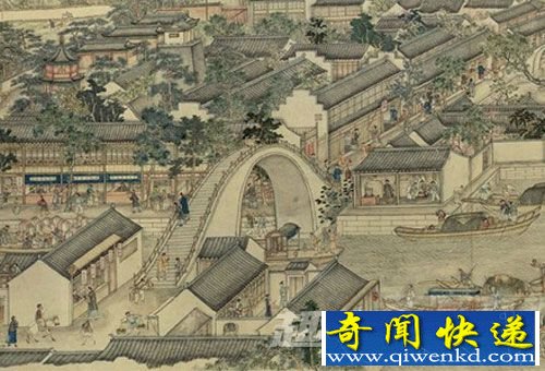 姑苏繁华图 20世纪 溥仪 盗运