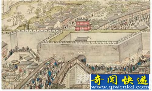 姑苏繁华图 20世纪 溥仪 盗运