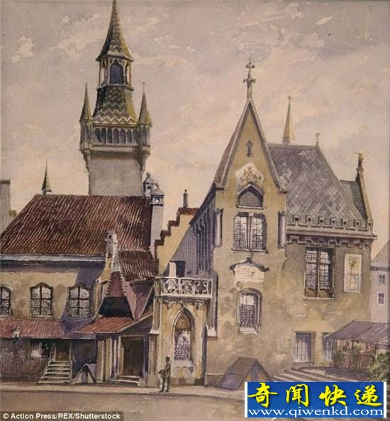 希特勒不为人知的另一面:一幅画卖260万