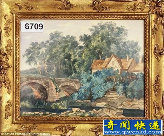 希特勒不为人知的另一面:一幅画卖260万