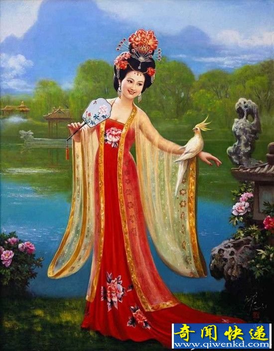四大美人之杨贵妃 没成皇后遭遇潜规则