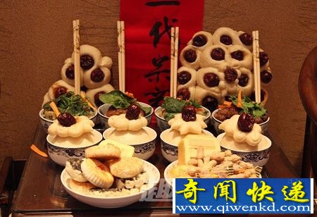 祖先的贡品不要乱动