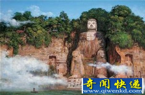 神秘显灵?四川乐山大佛闭眼流泪之谜