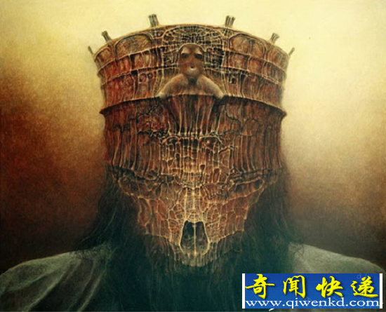 超真实死后世界 波兰画家描绘地狱景象