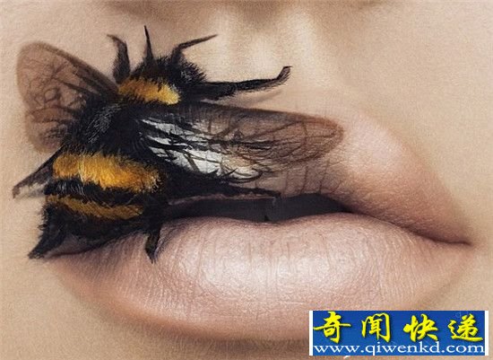 国外最风靡流行的是这个:嘴唇艺术照