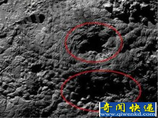 冥王星现神秘洞口及水分:似不明生物巢穴入口