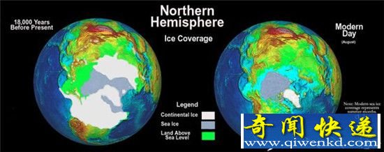 全球变暖或迫使下一个冰川时代推迟5万年!