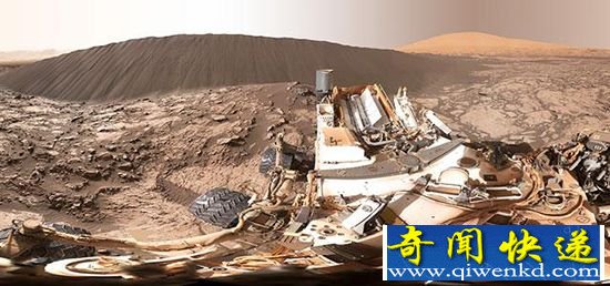 NASA好奇号:告诉你火星表面沙丘长啥样?