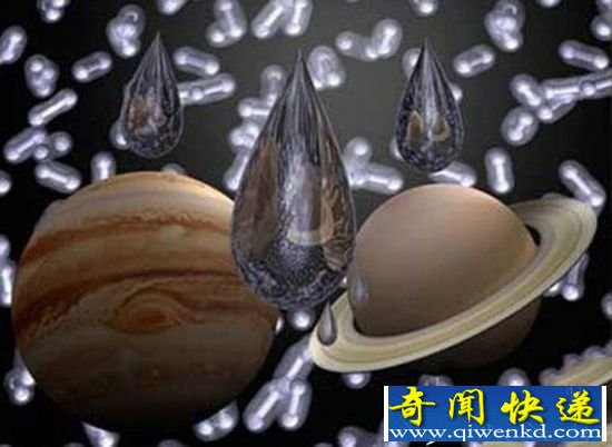 雨中中下钻石雨的星球:年产千吨尺寸诱人