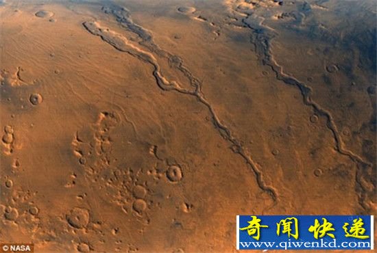 50万年前火星表面有液态水:或存在生命