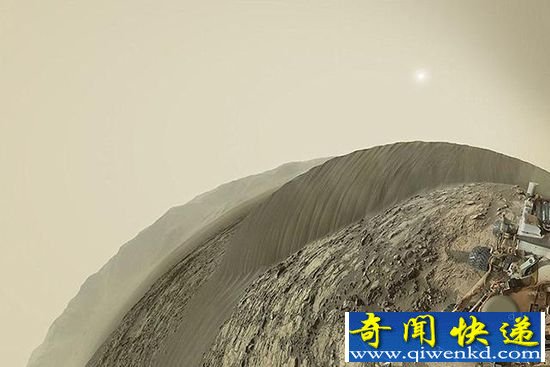 好奇号拍火星纳米布沙丘 展火星美景
