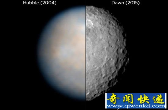 谷神星表面曾遍布液态水海洋 或适宜人类居住