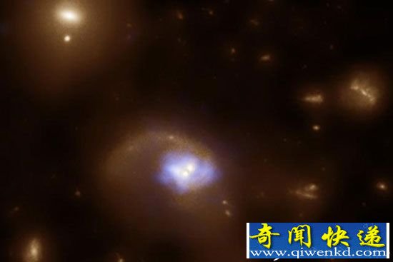 科学家发现宇宙超级黑洞始祖