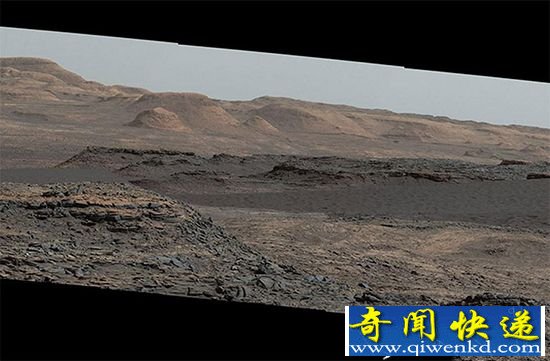 NASA:好奇号火星车传回精美火星沙丘图像