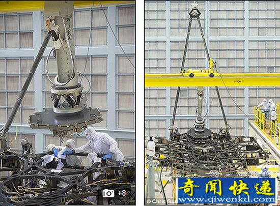 NASA:詹姆斯-韦伯太空望远镜成功安装首个镜片