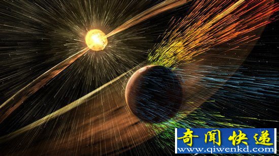 NASA公布:火星太阳风蚕食大气和水