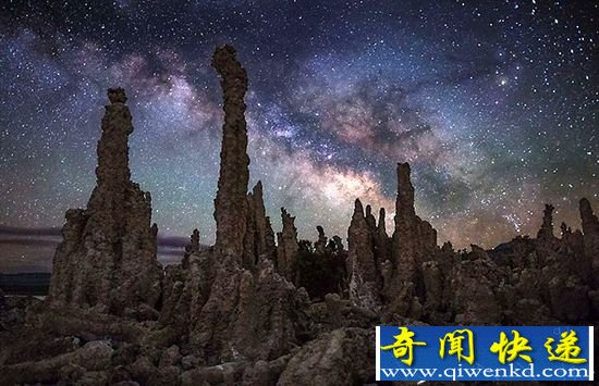 美国摄影师拍摄 夏威夷美丽星空夜景