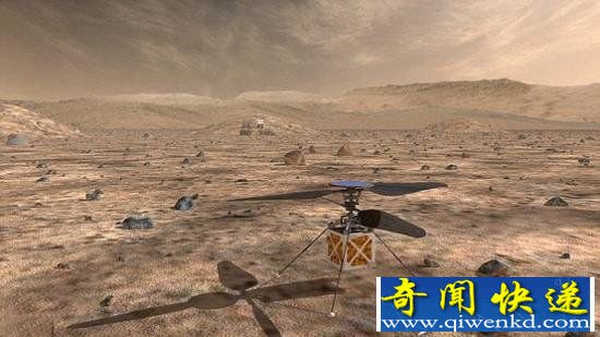 美计划研发火星直升机 将能在火星上飞行