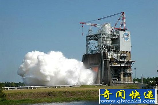 美国最强火箭引擎试车成功 未来可用于登陆火星