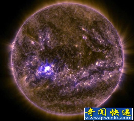 组图:2015年太阳爆发 第一个超级耀斑