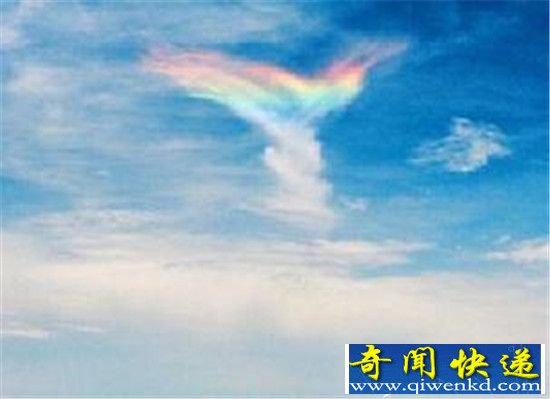 自然界奇观!最美最神奇的彩虹:火彩虹