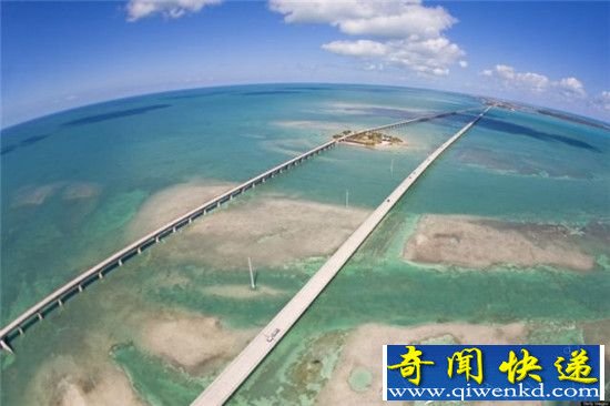 最唯美的桥 建在大海上的桥