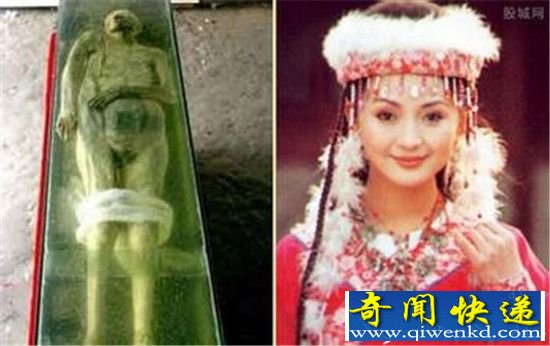 安徽砀山出土的清代女尸 香气浓郁皮肤光滑细腻