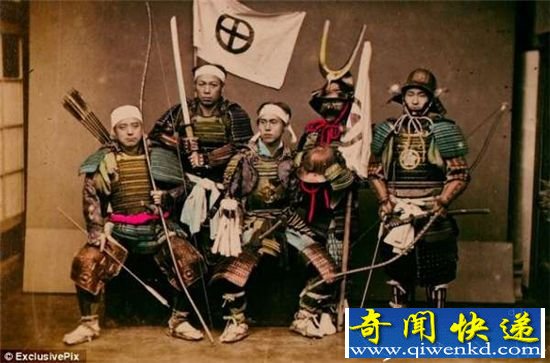 老照片中的日本武士道生活:剖腹自杀为尊严