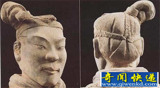 兵马俑奇特发型 暗藏惊天秘密?