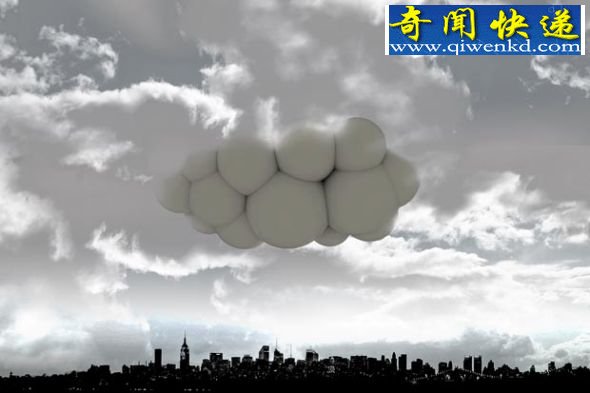 升空 (图)美建筑师构想空中载人浮云解决城市交通
