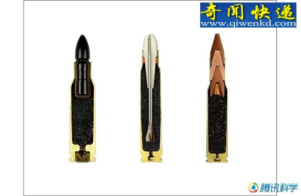 子弹剖面图揭杀人凶器另类美