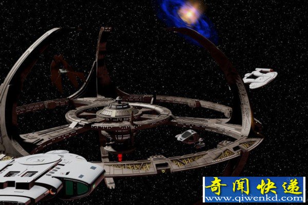 科幻大片中让我们的眼球为之一亮的宏伟空间站