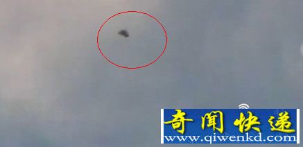 美国丹佛上空惊现UFO不明飞行物