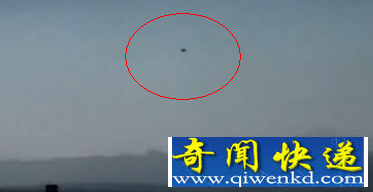 美国丹佛上空惊现UFO不明飞行物