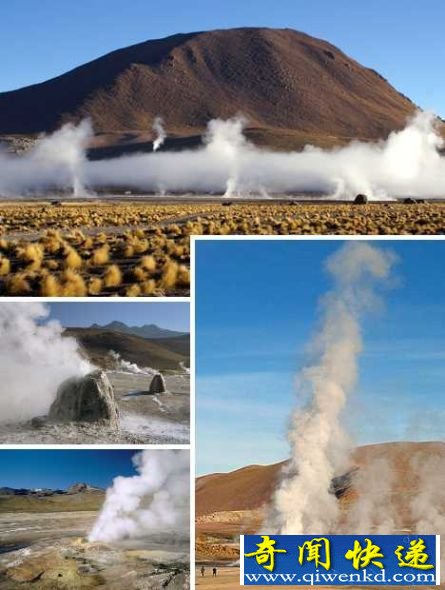 智利地热谷(El Tatio) (图文)全球十大惊艳间歇喷泉