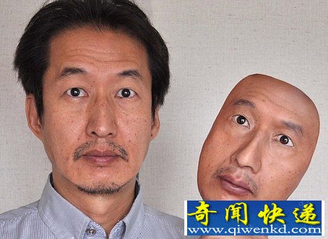 日本公司Real-f首先拍摄用户的面部静态照片,而后根据照片制作采用乙烯基氯材料的3D面部模型。这种人脸面具的逼真程度令人感到不可思议 日本公司打造超逼真人脸面具售价3920美元